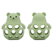 Chickie Chew Hollow Teether Rattle