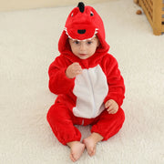 Baby Winter Hooded Romper Pajamas