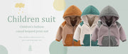 Girls' Thickened Down Cotton Jacket