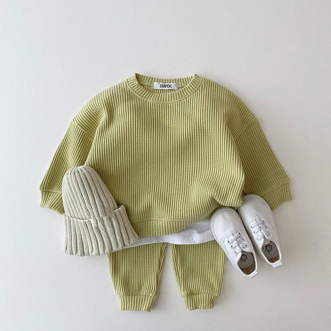 Baby Clothing Sets for Spring & Autumn Loose Tracksuit Pullovers