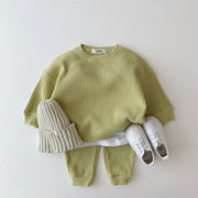 Baby Clothing Sets for Spring & Autumn Loose Tracksuit Pullovers