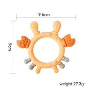 Dino Chew Silicone Teether Bracelet