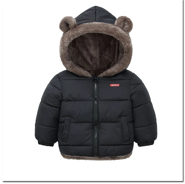 Lamb Wool & Velvet Thick Coat for Kids