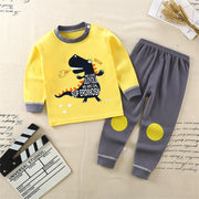 Toddler Kids Long Sleeve Cartoon Pajamas