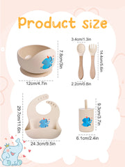 FeedEase™ 5pc Silicone Set