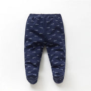 3-Pack Newborn Cotton Footed Pants