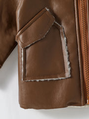 Baby Fashion Zipper Warm Coat