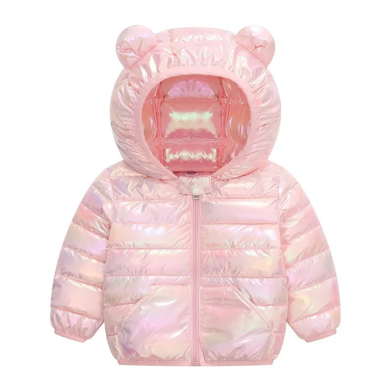 Kids' Hooded Lightweight Down Jacket