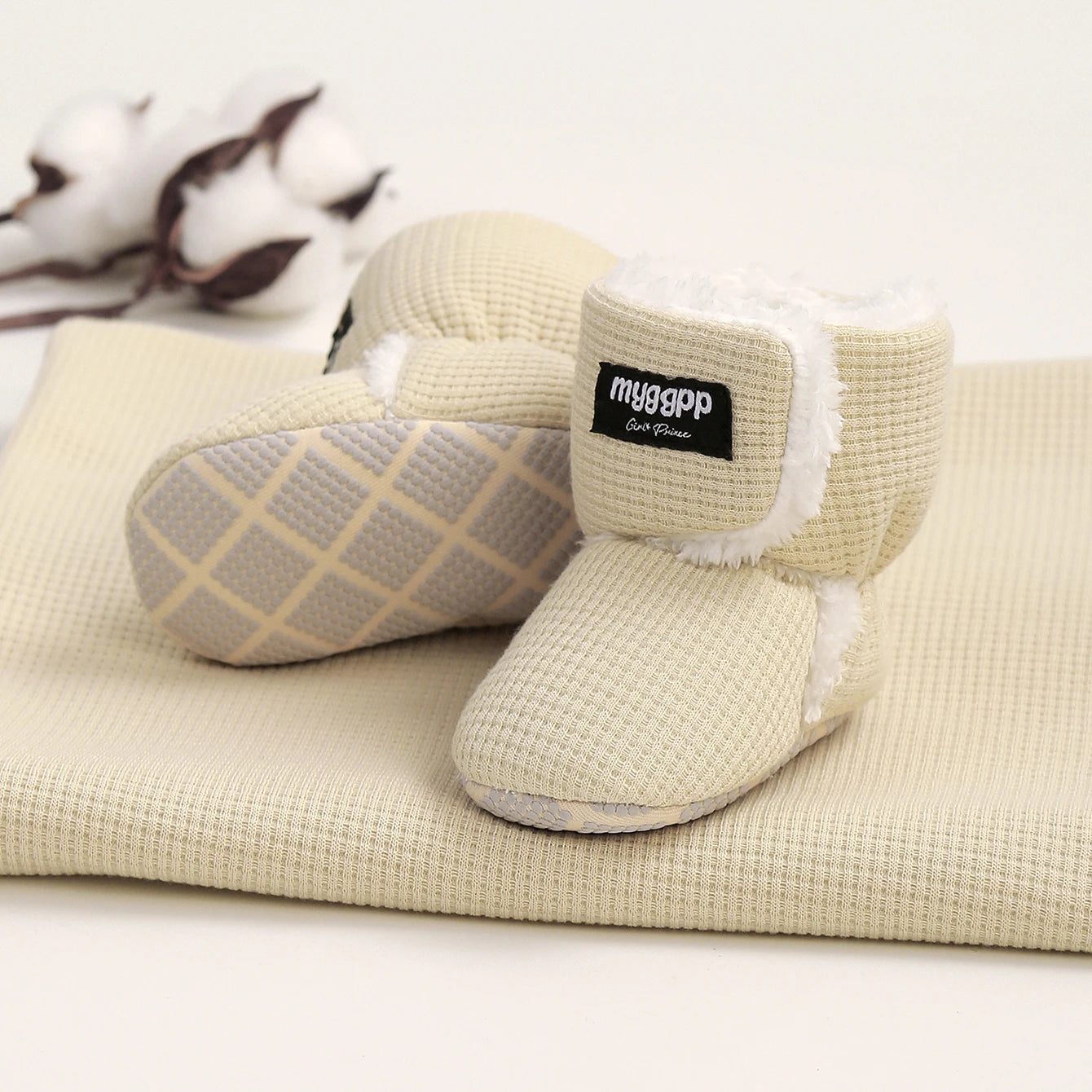 Baby Girls & Boys Warm Fleece Winter Booties