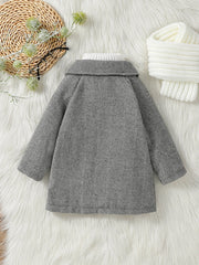 Baby Boys Plush Warm Jacket