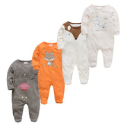 Baby Boy Rompers Newborn Cotton Long Sleeve O-neck 0-12M Onesie Clothing