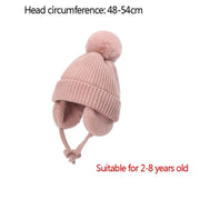 Winter Baby Pompom Beanie Hat