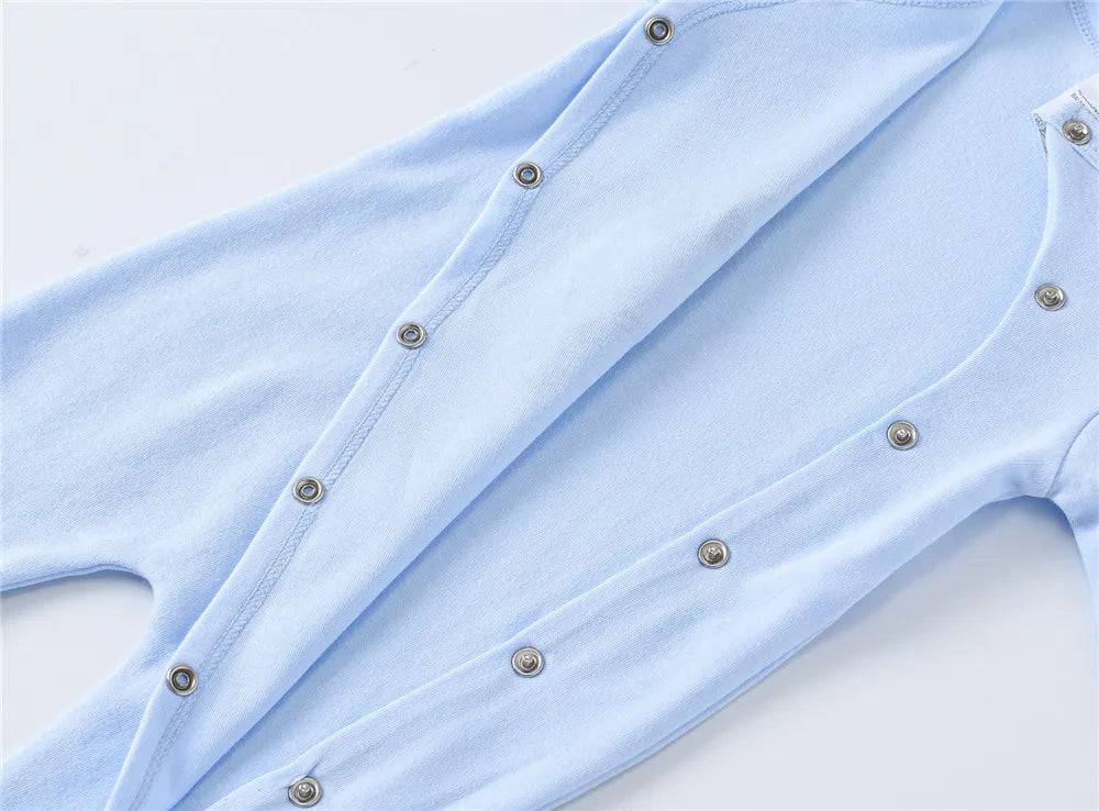 Baby Boy Rompers Newborn Cotton Long Sleeve O-neck 0-12M Onesie Clothing