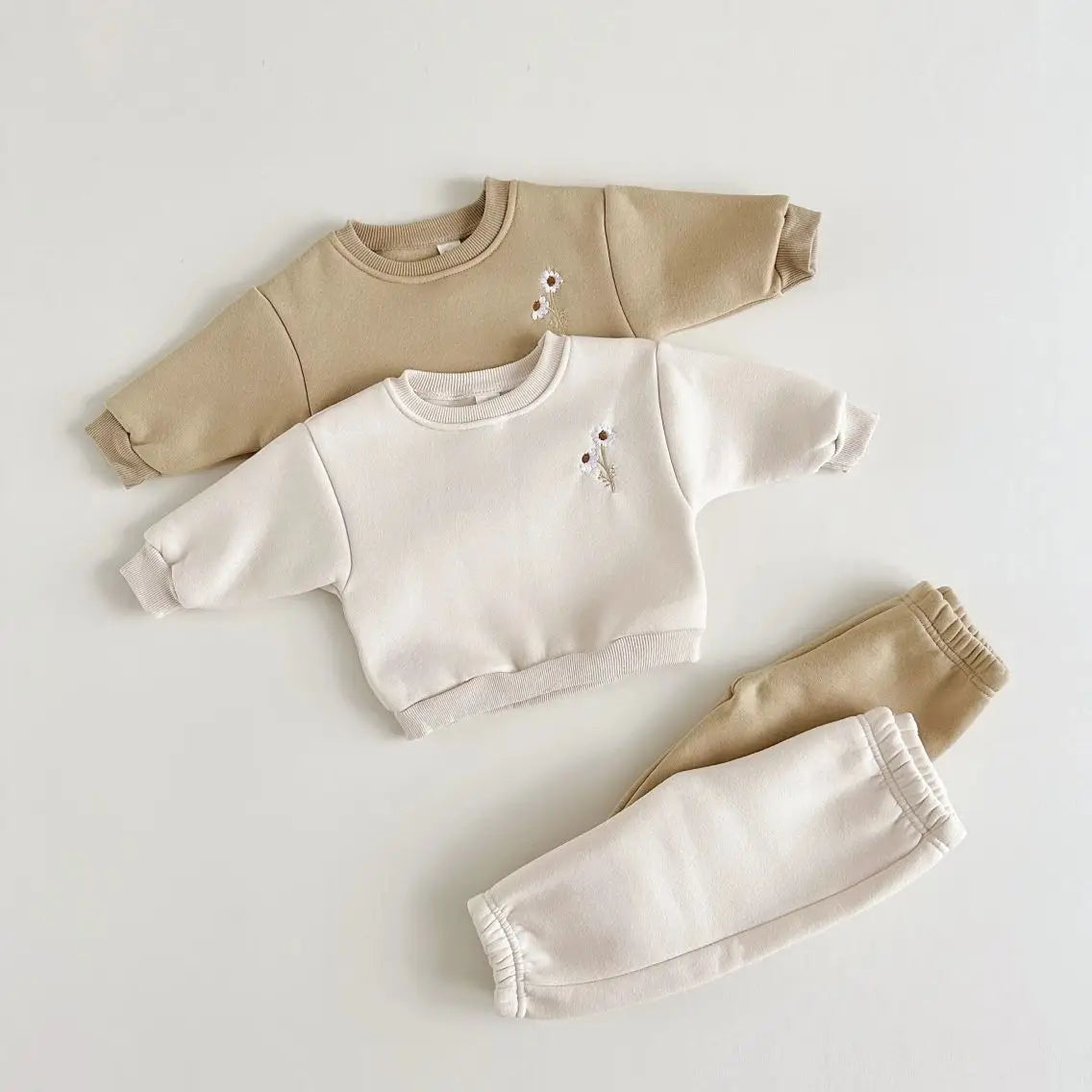 Baby Fleece Sweatshirt & Jogger Set