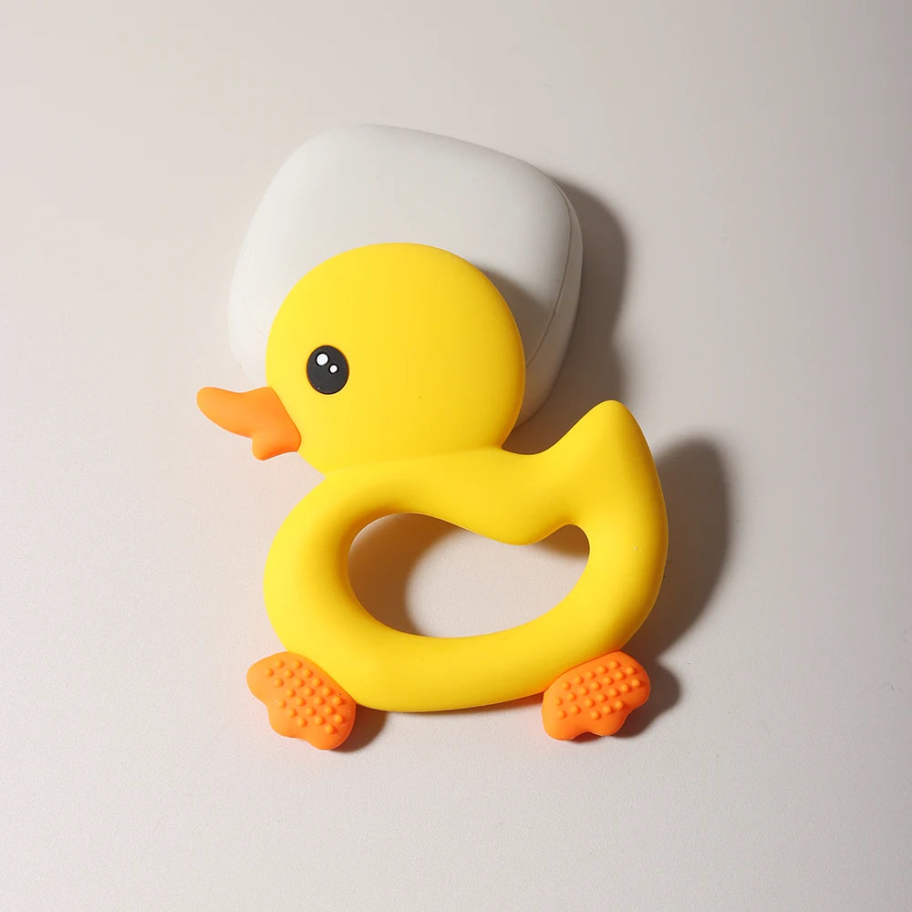 Duckie Clip Teether & Pacifier Holder