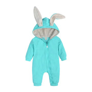 Hooded Long-Sleeve Jumpsuit