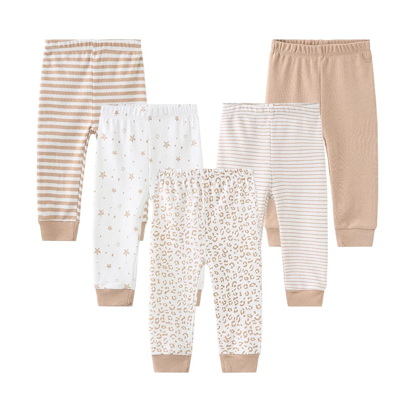 5-Pack Baby Cotton Leggings