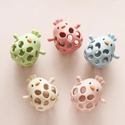 Chickie Chew Hollow Teether Rattle