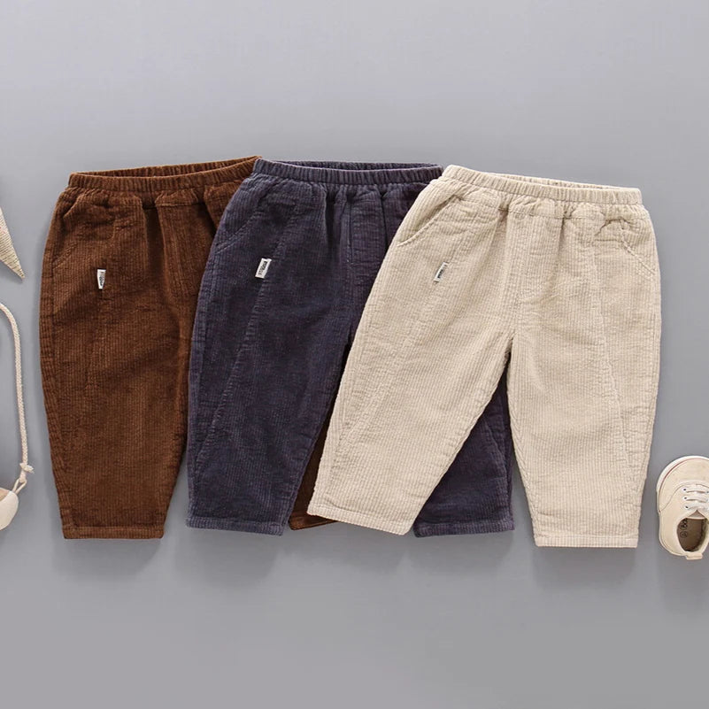 Boys' Plush Casual Pants