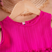 Two-Piece Sleeveless Top & Shorts