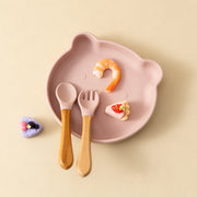 Stick Ease Silicone Baby Feeding Set