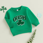 St. Patrick's Day Kids Shamrock Hoodie