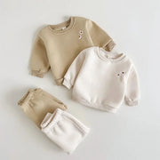 Baby Fleece Sweatshirt & Jogger Set