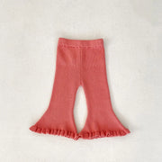 Toddler Girls' Knitted Flare Pants