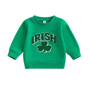St. Patrick's Day Kids Shamrock Hoodie