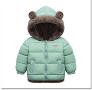 Lamb Wool & Velvet Thick Coat for Kids