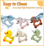 Duckie Clip Teether & Pacifier Holder