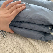 Winter Patchwork Hooded Jacket