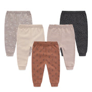 5-Pack Baby Cotton Leggings