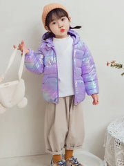 Kids' Hooded Lightweight Down Jacket