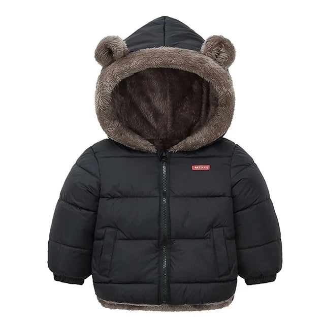 Lamb Wool & Velvet Thick Coat for Kids