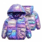 Girls' Thickened Down Cotton Jacket