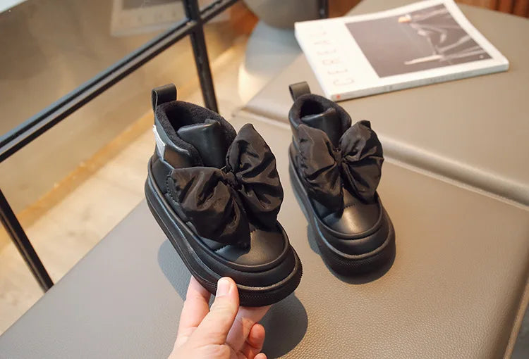 Big Bow-Tie Princess Boots