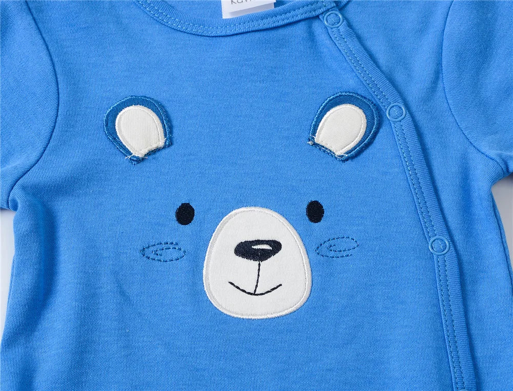 Baby Boy Rompers Newborn Cotton Long Sleeve O-neck 0-12M Onesie Clothing