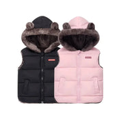 Kids' Hooded Down Vest