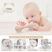 Bear Beat Silicone Teether Rattle