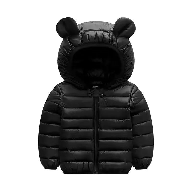 Kids' Dinosaur Hooded Down Jacket