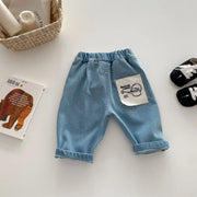 MILANCEL Solid Kids Pants