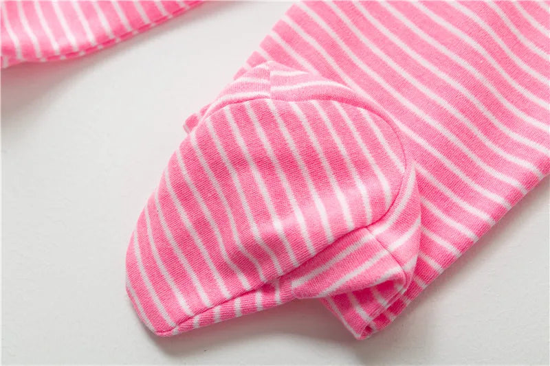 3-Pack Newborn Cotton Footed Pants