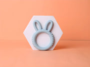 Happy Bunny Silicone Teether