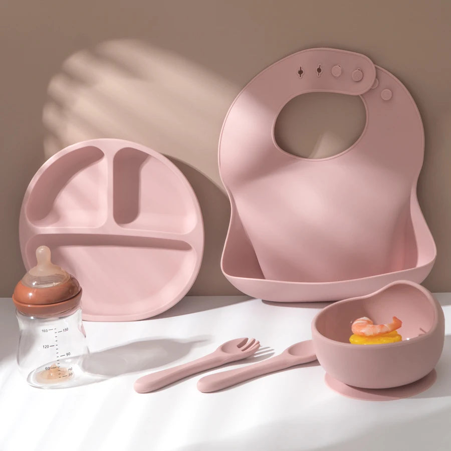 Meal Mate 5pc Silicone Feeding Set