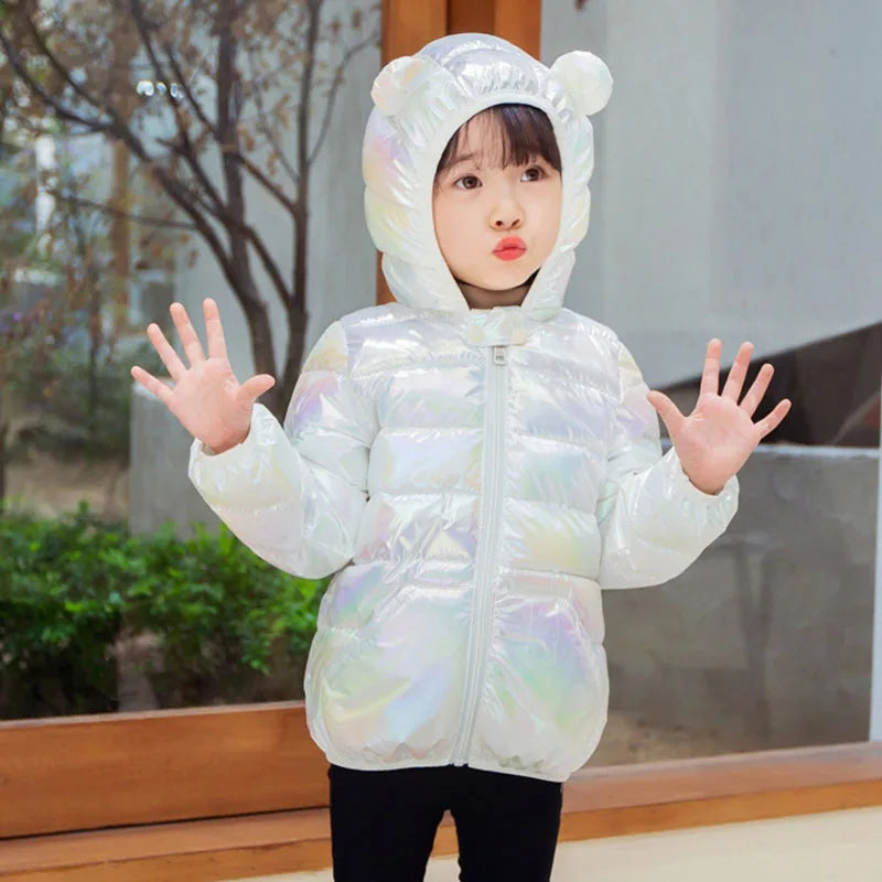 Kids' Hooded Lightweight Down Jacket