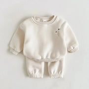 Baby Fleece Sweatshirt & Jogger Set