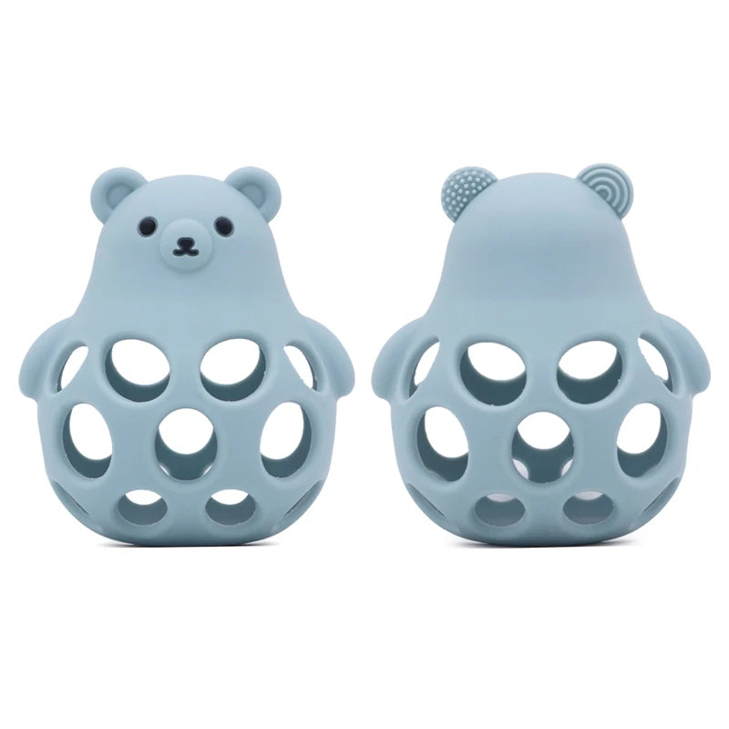Chickie Chew Hollow Teether Rattle