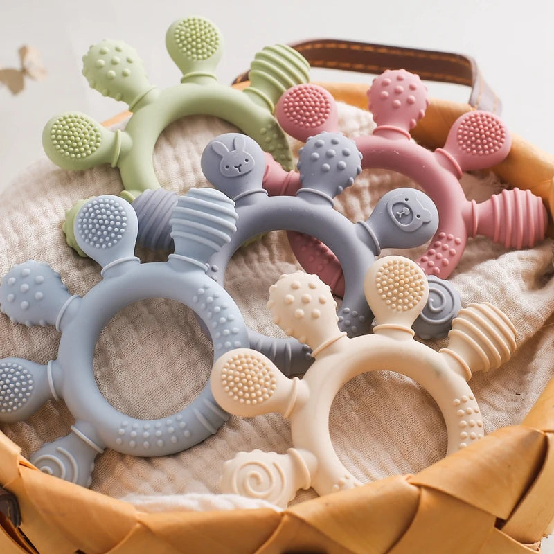 Ani Sooth Silicone Teether Ring