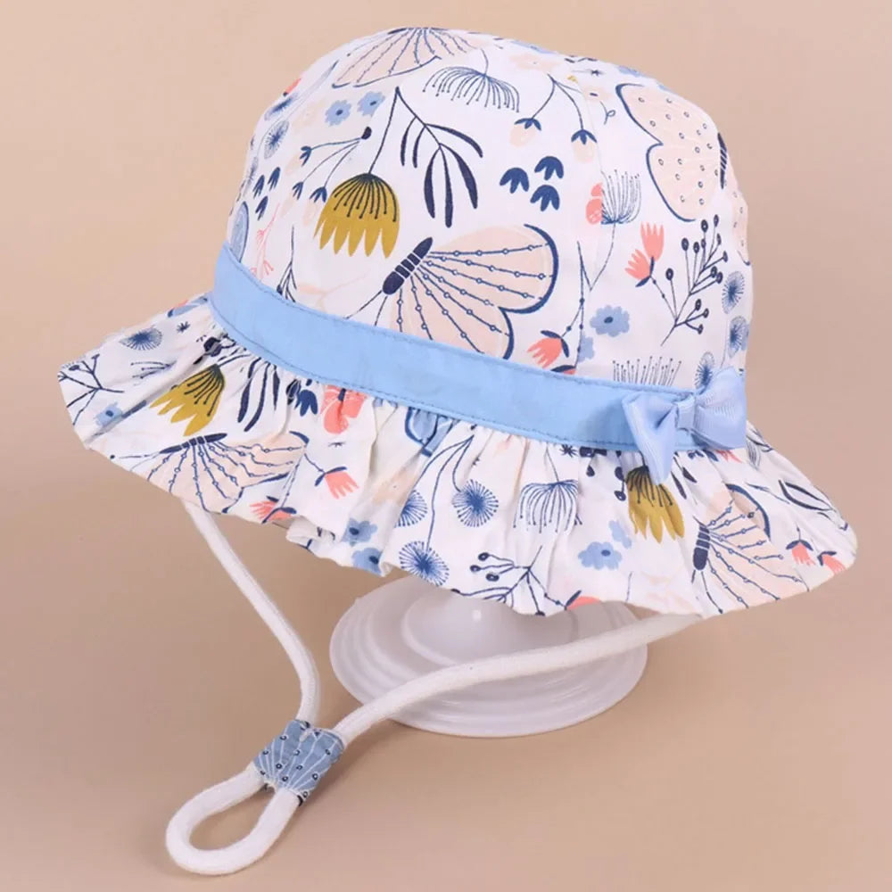 New Panama Summer Baby Girls Hat